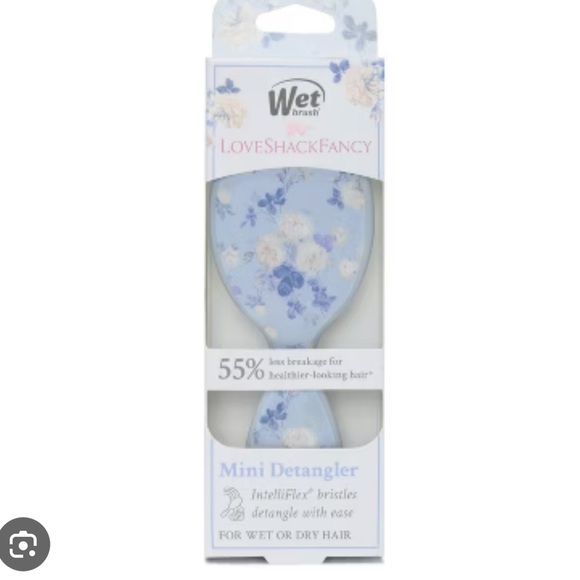 LoveShackFancy Accessories - Wet Brush x LoveShackFancy Mini Detangler Hair Brush